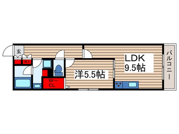 アセント富士見の物件間取画像